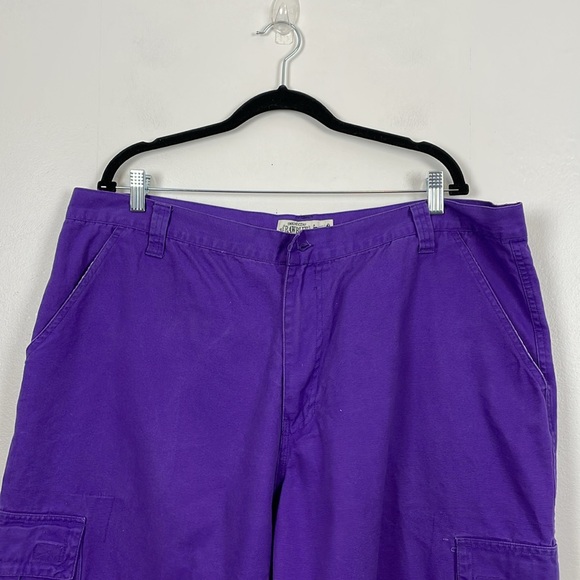 Raw Blue Cargo Drawstring Hem Swagnificent Baggy Drawstring Hem Mens 44 Shorts - Picture 4 of 9